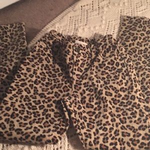Cherokee animal print pants